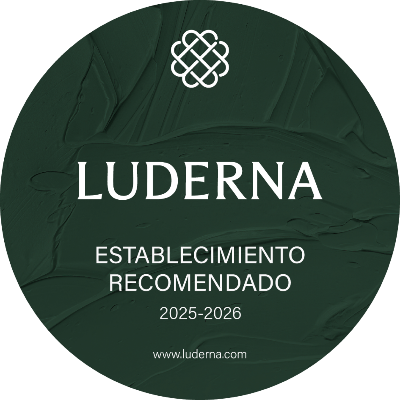 pegatina colaborador LUDERNA