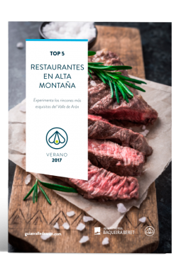 TOP 5 Restaurantes de Montaña