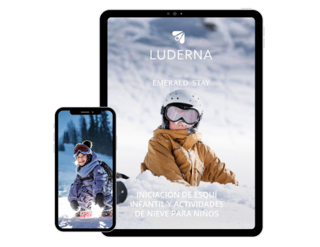 eBook gratis: Guía Luderna Iniciación al esquí infantil y actividades en la nieve para niños I Invierno 25-26 by Luderna