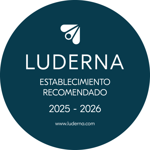 pegatina colaborador LUDERNA