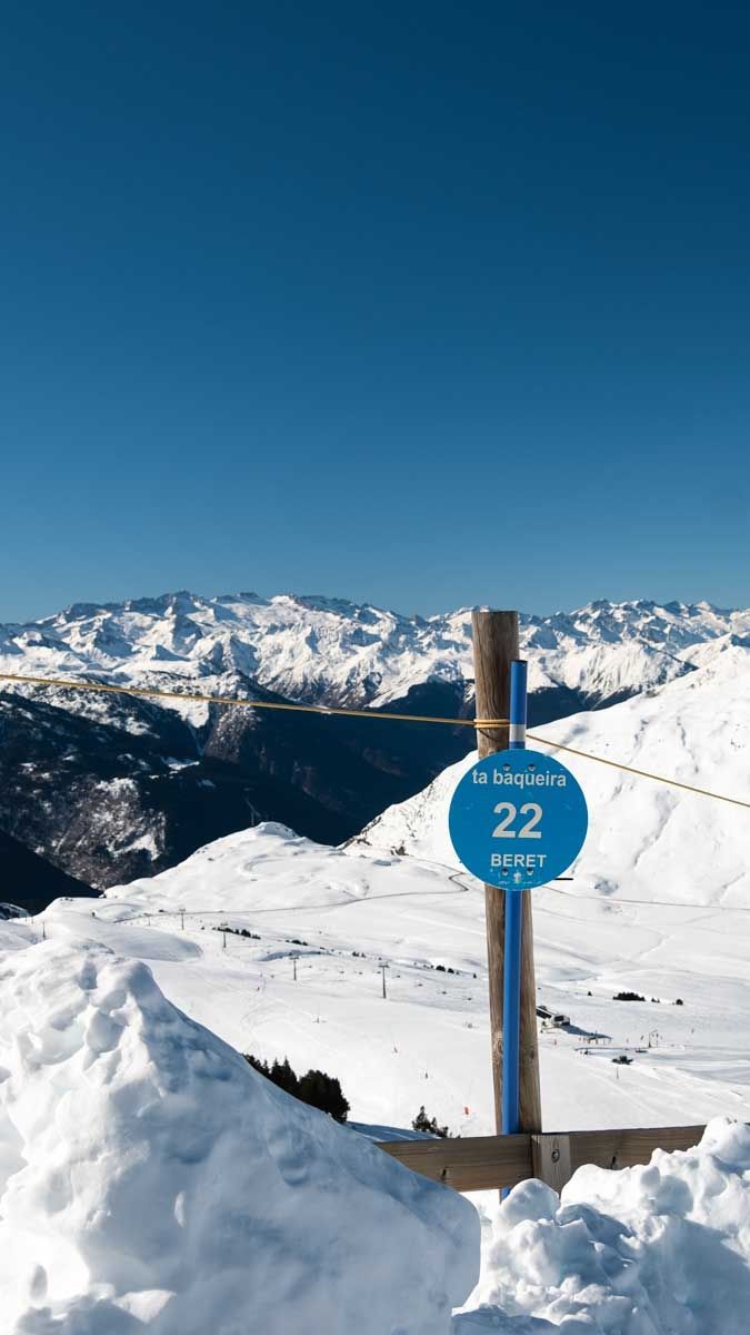 Baqueira Beret: Le domaine skiable